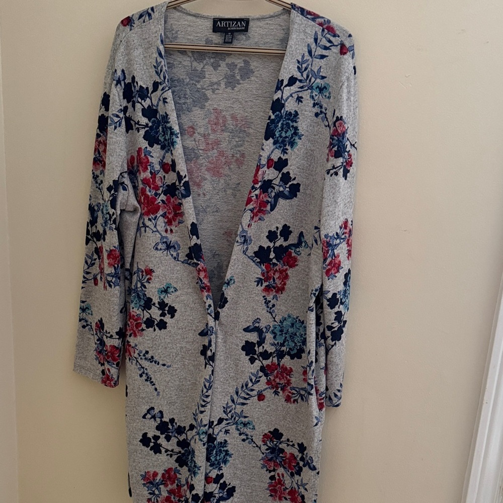 Gorgeous Artizan Floral Open Cardigan